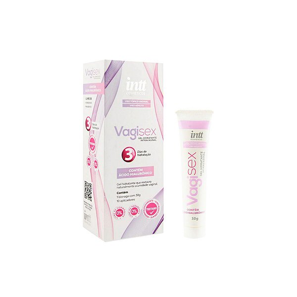 Vagisex Gel Lubrificante Hidratante Intravaginal 30G – Intt