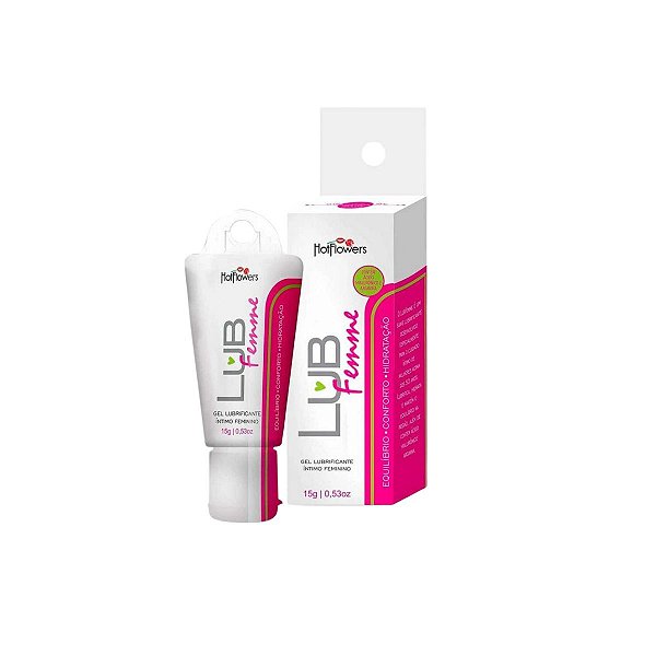 Lub Femme – Lubrificante Íntimo Feminino 15g Hot Flowers