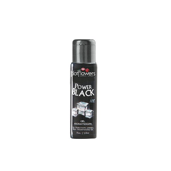 Aromatizante Bucal Power Black Ice Gel para Oral Hot Flowers