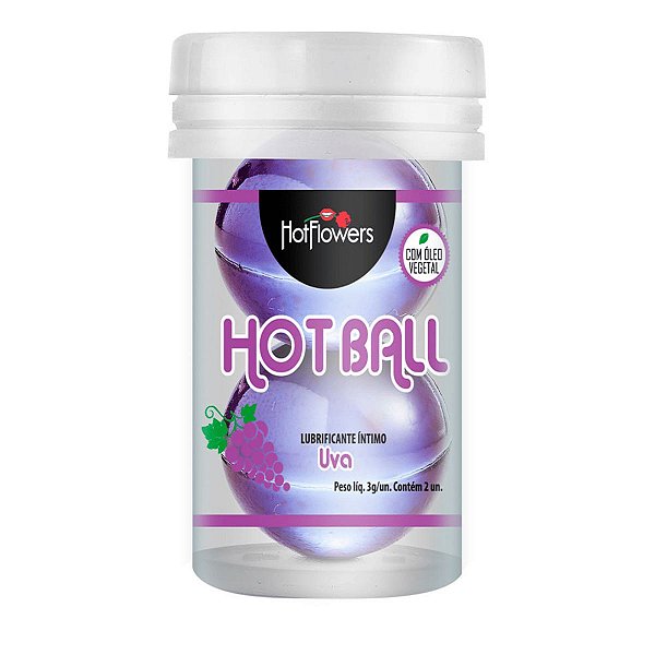 Hot Ball Beija Muito Uva Beijável E Aromatizado Hot Flowers