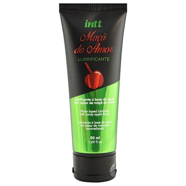 Lubrificante Biejavel Base De Água Sabor Maçã Do Amor 50ML