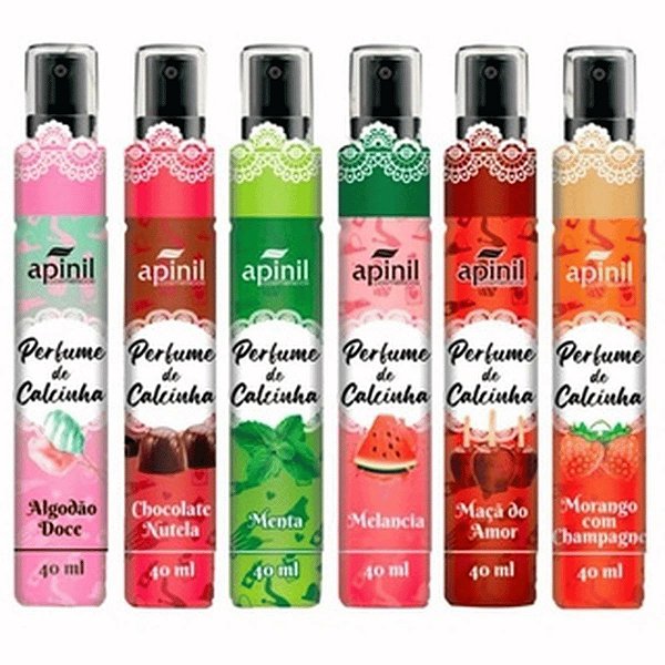 Perfume de Calcinha Intimo Aromático 40ml Apinil Cosméticos
