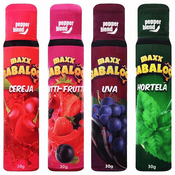 Maxx Babaloo Bala Líquida Sabor Sexo Oral 30G Pepper Blend