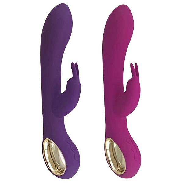 Vibrador Ponto G Com Alça Em Metal Dourado Lealso- Kapitú