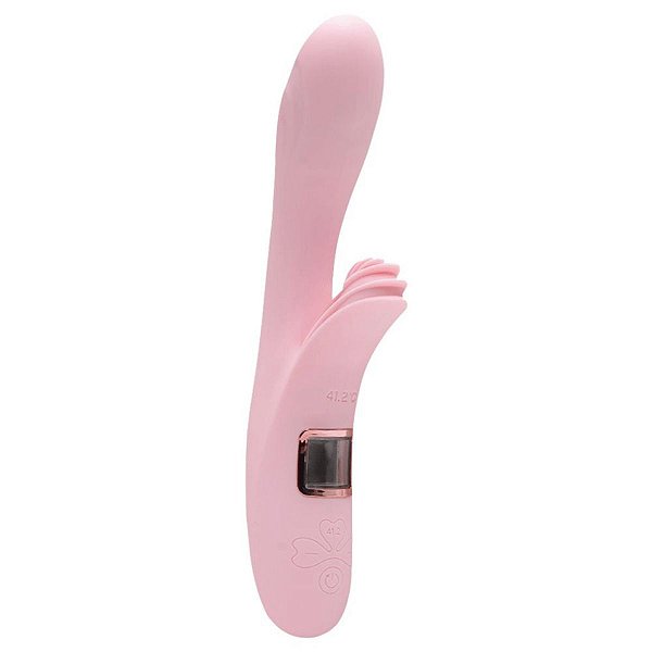Vibrador Ponto G com Clitóris, 10 Vibrações e Aquecimento