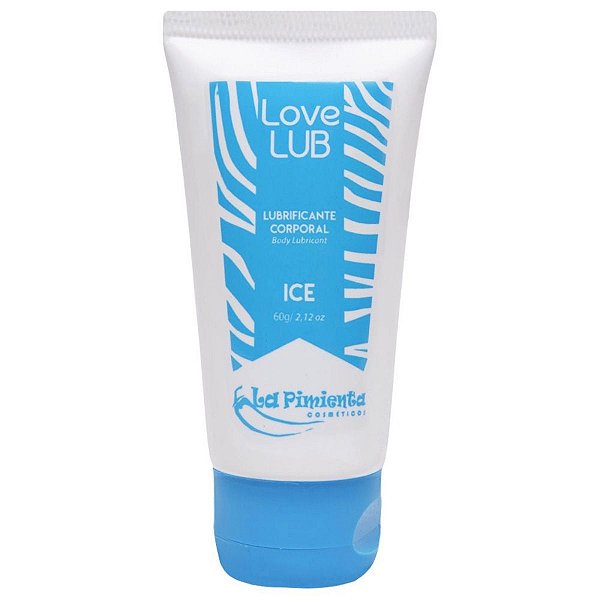 Lubrificante Neutro A Base De Agua Love Lub Ice La Pimienta