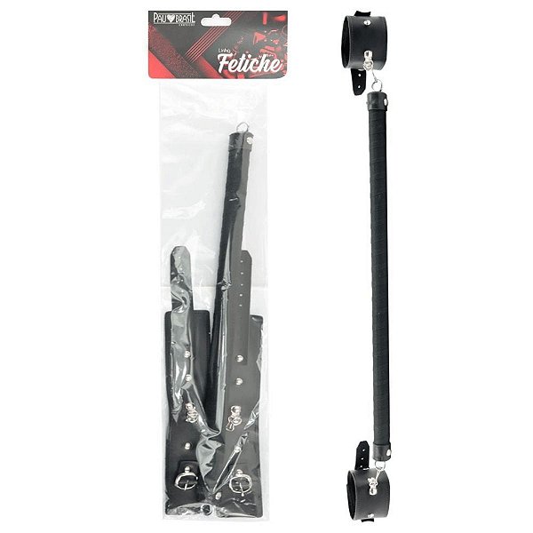 Separador De Pernas Para Fetiche E Sado 50 Cm Pau Brasil