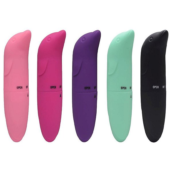 Vibrador Golfinho Ponto G Toque Aveludado Sex Toys- Kapitú
