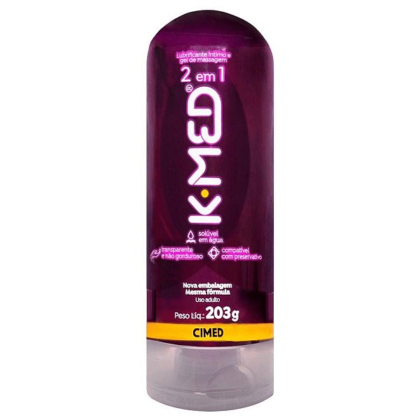 K-Med Joy 2 Em 1 Lubrificante Íntimo Base De Agua 203G Cimed