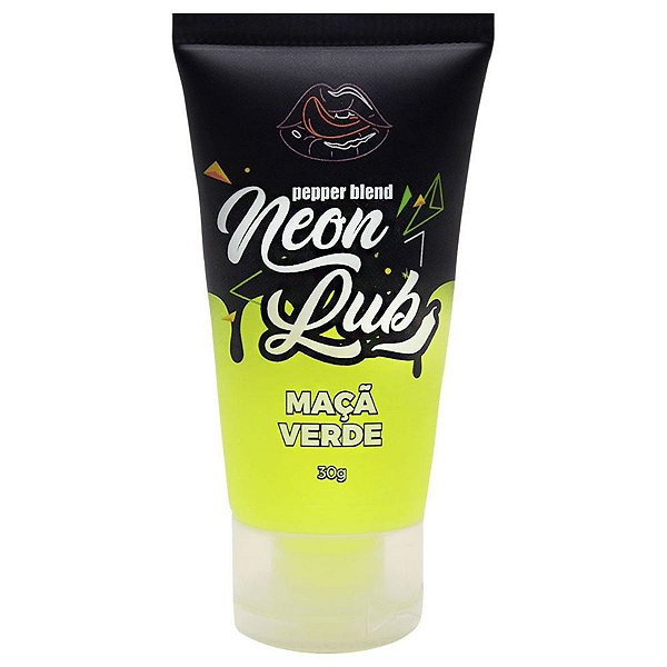 Lubrificante Comestível Neon Lub 30G Pepper Blend Maça Verde