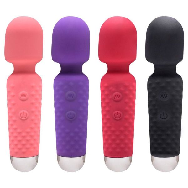 Vibrador Varinha Mágica 16 Vibrações Recarregável USB