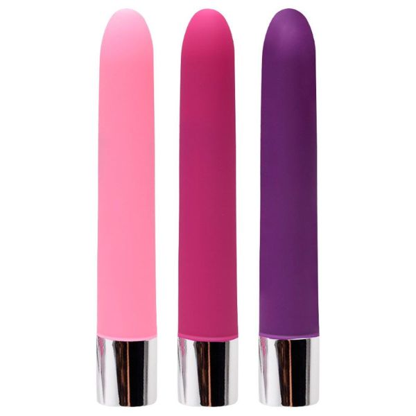 Vibrador Personal Aveludado 10 Vibrações com Pilha AA