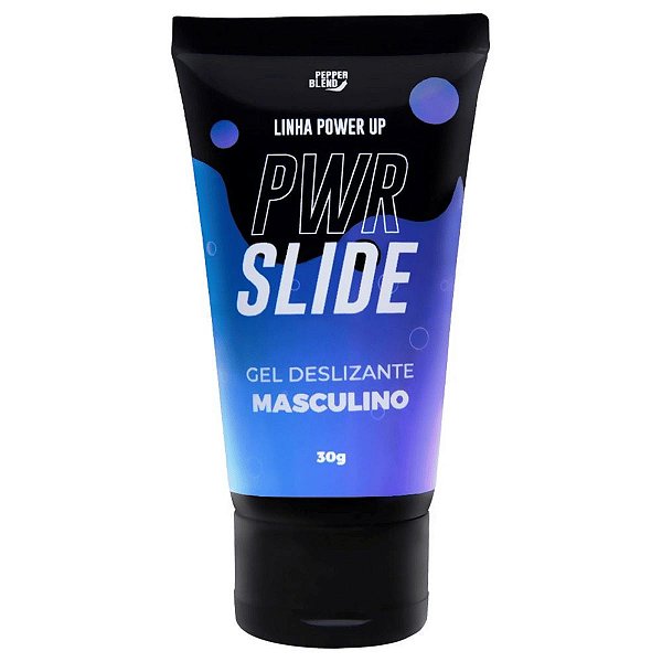 Lubrificante Sexo Power Up Slide Masculino 30Ml Pepper Blend