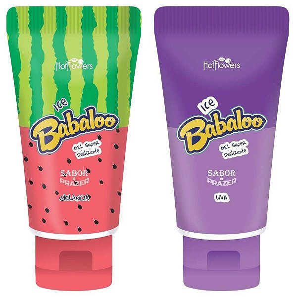 Babaloo Gel Lubrificante Super Deslizante 60G Hot Flowers