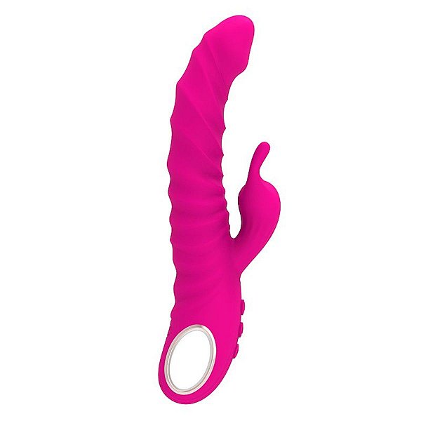 Vibrador de Ponto G e clitóris com Dedilhar Vem cá Dreamboat