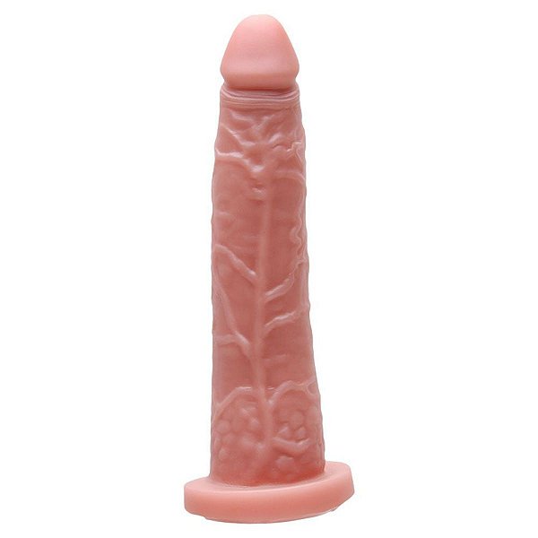 Pênis de Borracha Maciço 18x4cm - Realismo e Prazer Absoluto