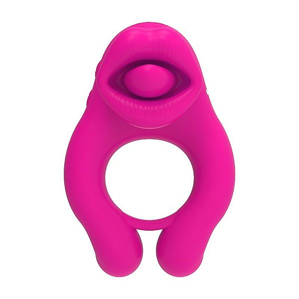 Vibrador Peniano com Estimulador de Clitóris ALWUP Silicone