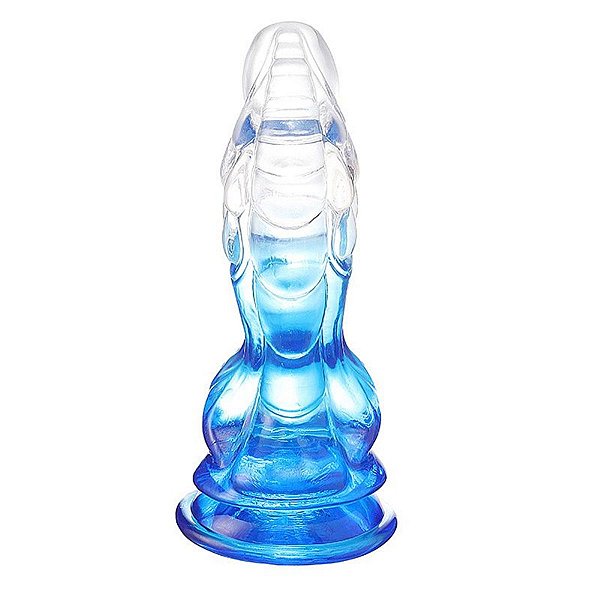 Plug Anal Master em Silicone Colorido - Dildo 22cm X 6,7cm