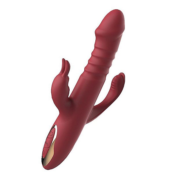 Vibrador de Ponto G e Clitóris 3 em 1 com Vai e Vem - SI