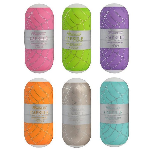 Egg Masturbador Magical Kiss Cápsula Texturizada Realista