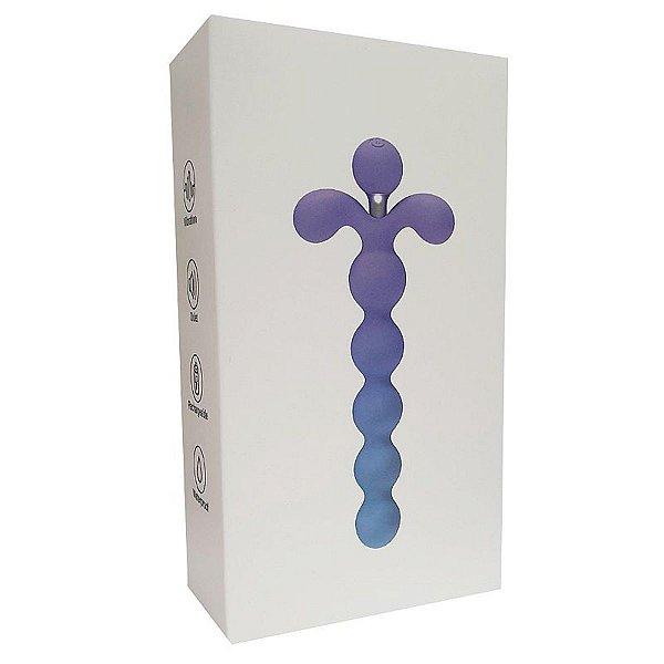 Plug Anal Escalonado com Vibro Recarregável 10 Modos - SI