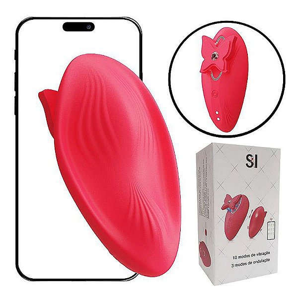 Vibrador de Calcinha à Longa Distância com App Bluetooth