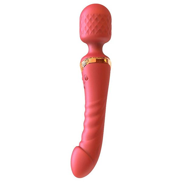 Vibrador Varinha Mágica Dupla Kael Youvibe 10 Vibrações