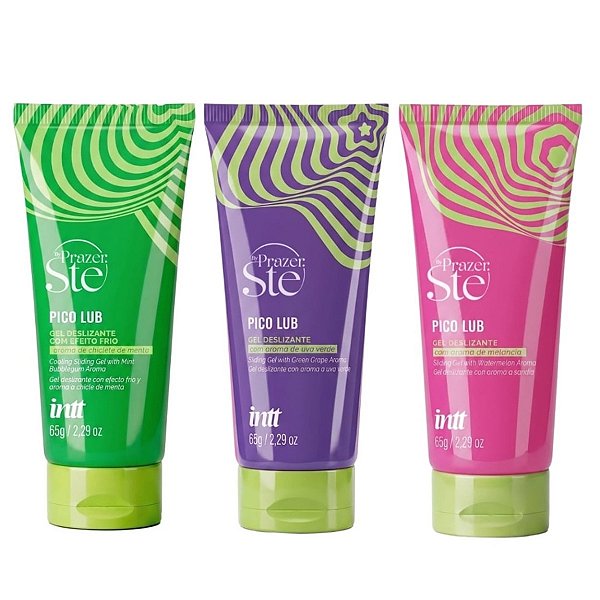 Gel Lubrificante Beijável Pico Lub 65g Intt Cosméticos