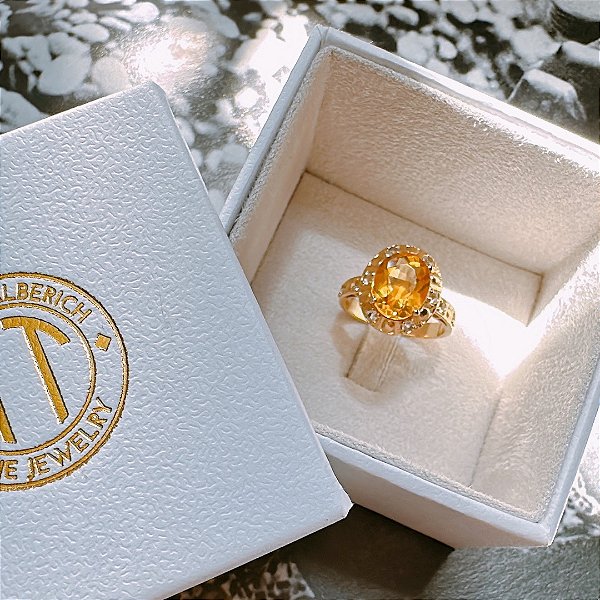 Anel Princess Gold