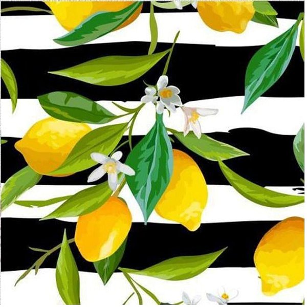 Limão com listras Ref: E2494