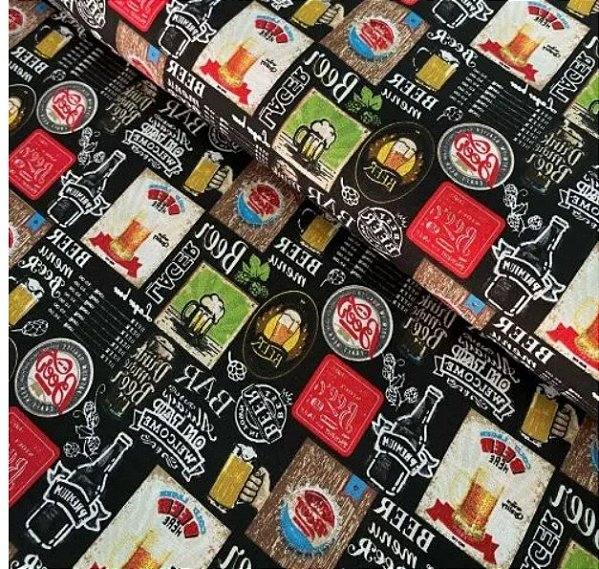 Estampa Beer  REF: D026