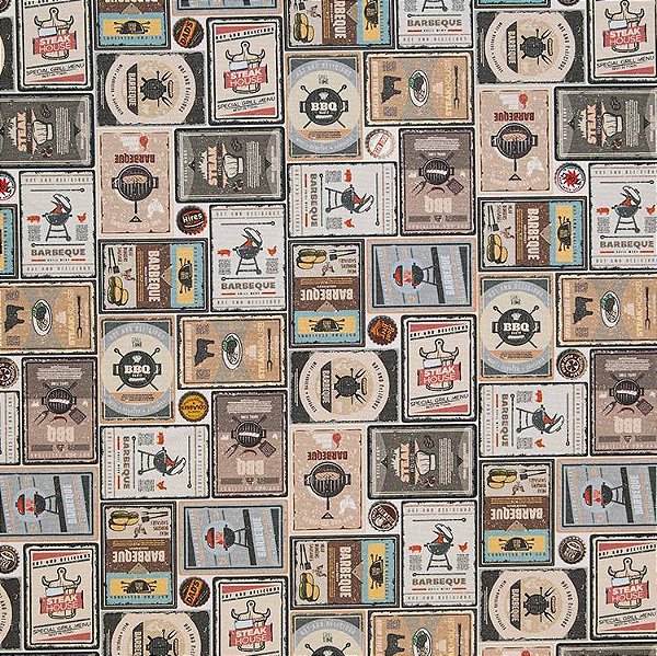 Estampa Churrasco Ref: D023