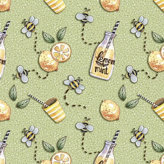 Estampa Lemon Juice - Coleção PicNic