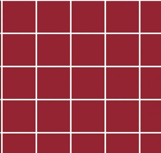 Estampa Grid Vermelho REF: 7329