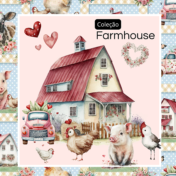 Estampa Barrados Farmhouse REF: 8772