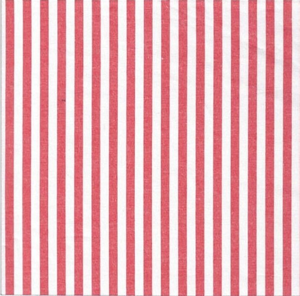 Listrado Vermelho com Branco REF: 200703