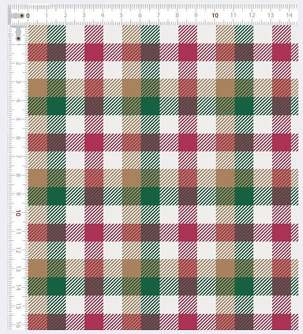 Estampa Xadrez Stravaganza REF: 10497