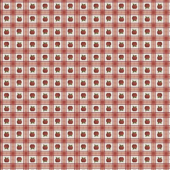 Estampa Mini Maçãs Corrido REF: MAC004