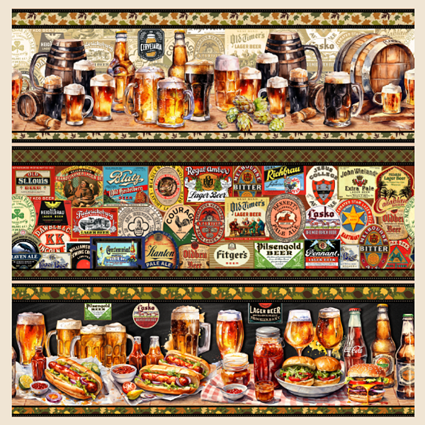 Estampa Barrados Cervejaria