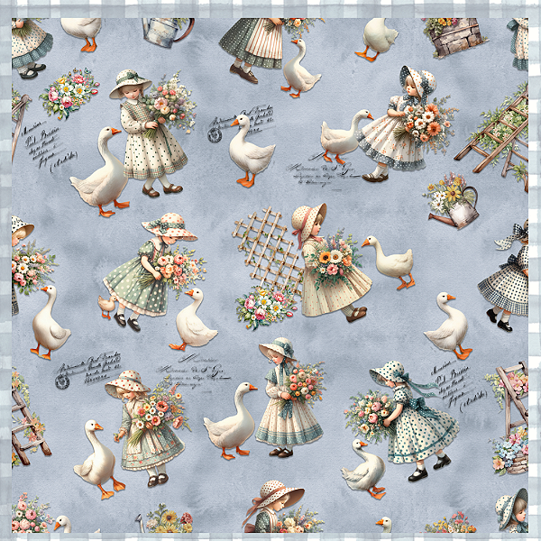 Estampa Corrida Camponesas