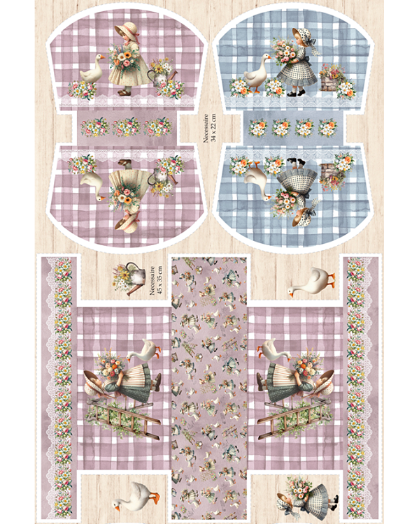 Painel Criativo Camponesas - Necesserie