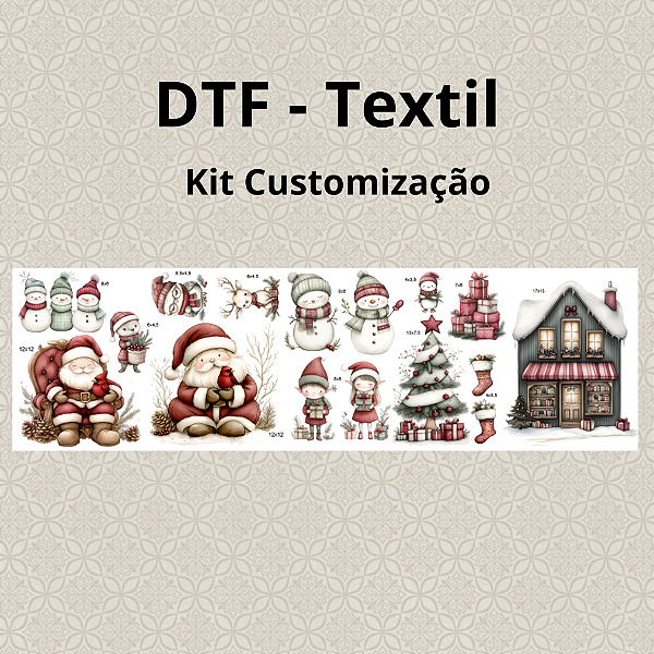 Kit Customização  - Encantos Natalinos