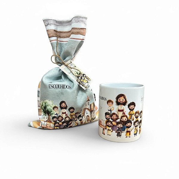Kit Caneca + Saquinho - Os Escolhidos
