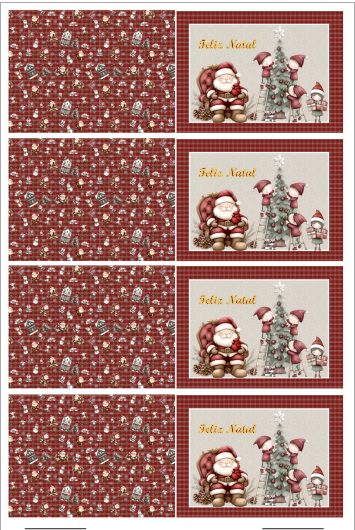 Painel Criativo Lugar Americano - Encantos Natalinos