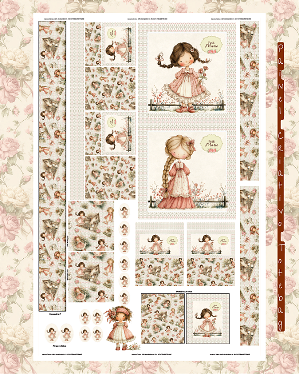 Painel Criativo ToteBag - Petit Marie