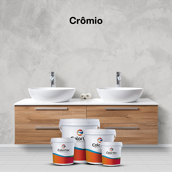 Kit Cimento Queimado Azulejo - Colortec
