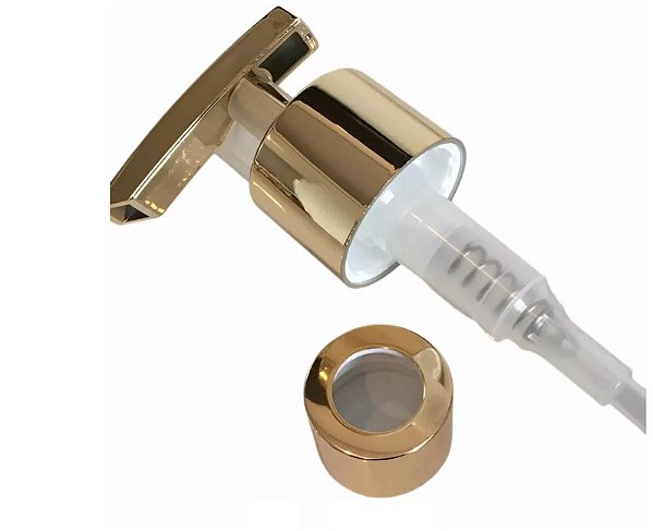 Válvula Para Sabonete Líquido + Tampa Difusor R28 Ouro Luxo