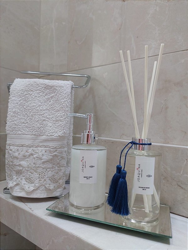 Kit - Difusor + Sabonete Líquido - Oceanus - 250 ml