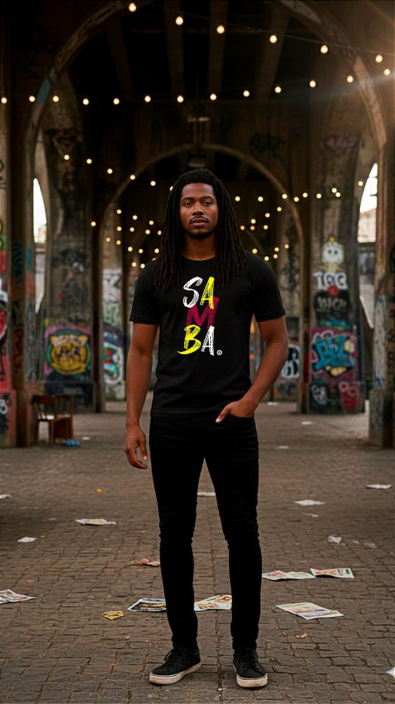 Camisa Masculina Samba
