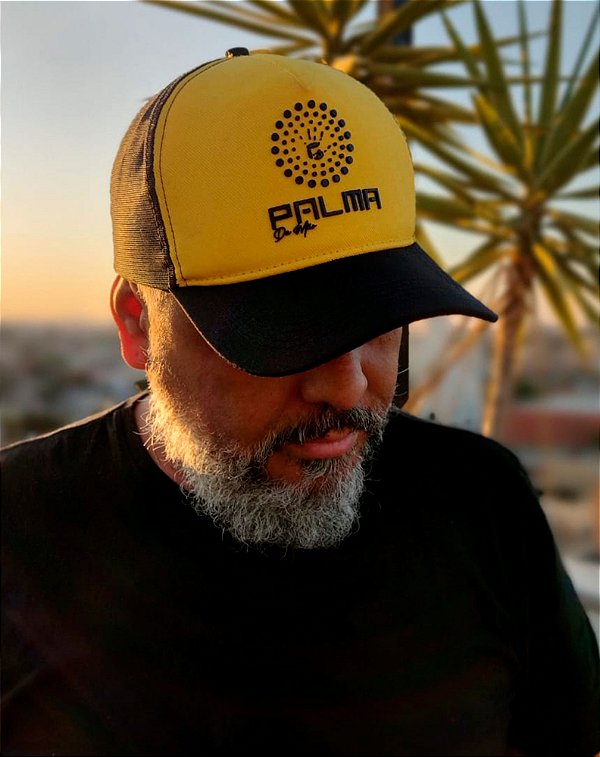 Boné Trucker Palma da Mão 3D